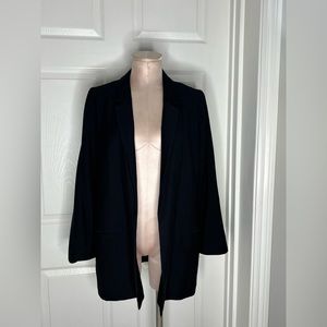 All Saints Black Blazer Jacket Sz 8